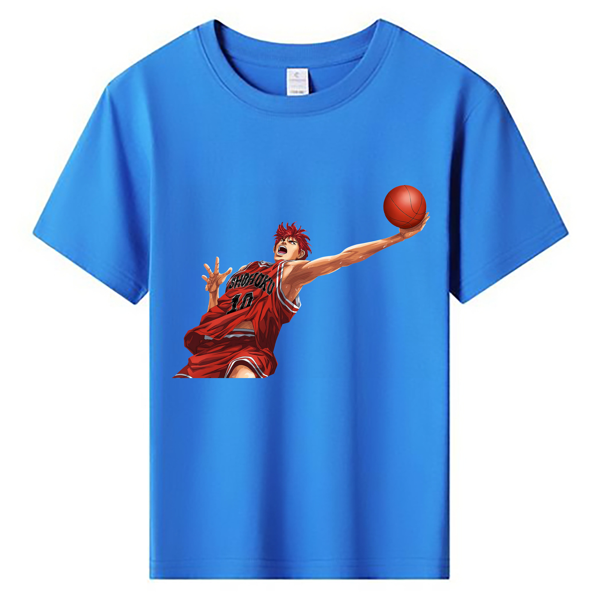 （画像用） SLAM DUNK／スラムダンク 綿100％キッズTシャツ（フロントプリント）